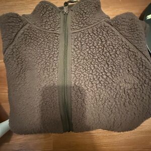 Aritzia TNA fleece zip-up